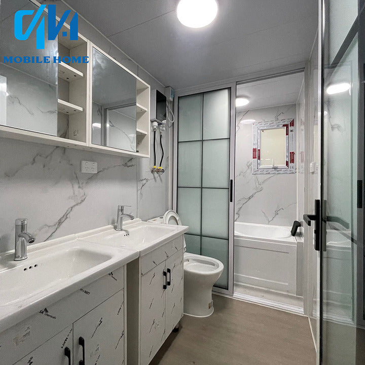 Eco Friendly Prefabricated Luxury 40Ft 30Ft 20Ft Container Expandable House Prefab Structure Home Two Bedroom Casa Contenedor
