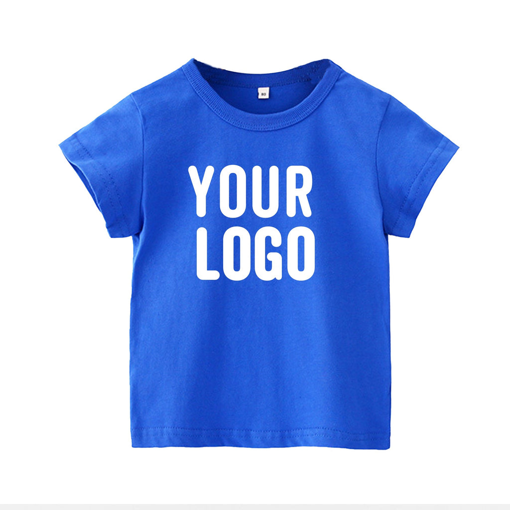 Cotton Comfort: Blank Plain Children's T-shirts for Every Occasion