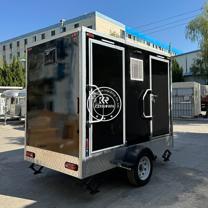 2025 Restroom Portable Toilet Luxury Restroom Trailer Mobile Bathroom Toilets for Sale Upgraded Portable Toilet Camping