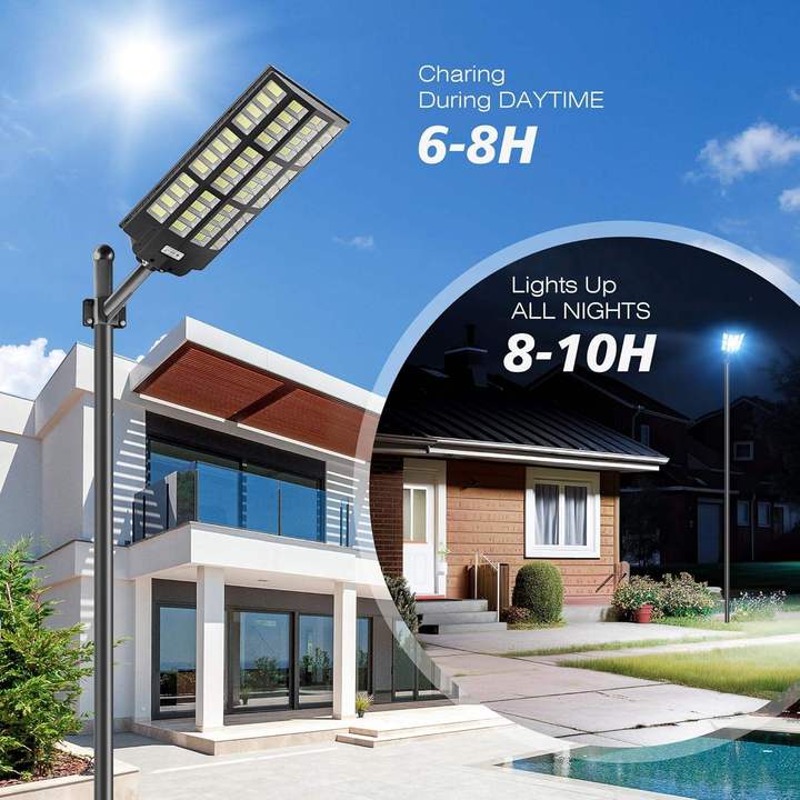 All in One Outdoor Ip65 High Quality Waterproof 1000w 1200W 2000w 5000 Watts Led Solar Street Light