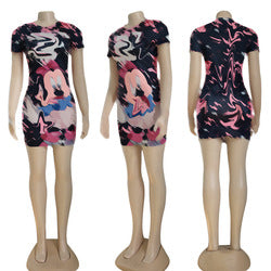 clothes 2023 summer floral printing maxi long designer dress famous luxury designer brand Clothing