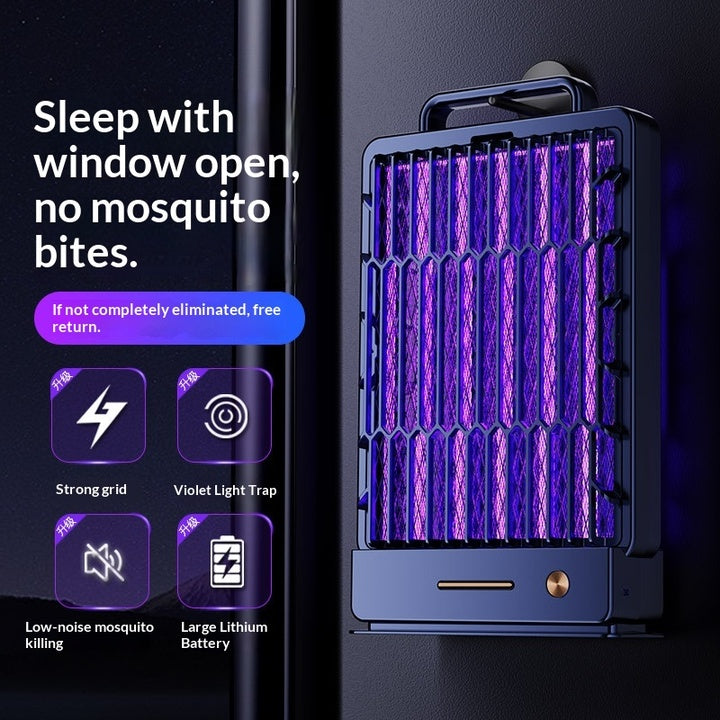 Wholesale Rechargeable Electric Mosquito Killer Lamp Purple UV Light Non-Toxic Indoor Outdoor Bug Zapper for Home Camping Garden