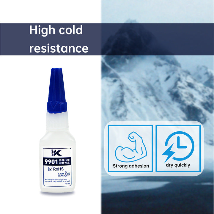 KAYIJIE High Performance Cold Resistant Single Component Transparent Instant Glue, Refrigerator Drawer Special