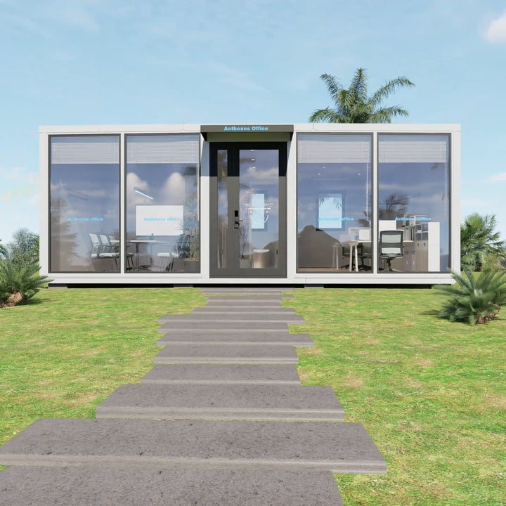 Ready Made Flexible Steel Villa Hotel Apartment 20ft Expandable Container House