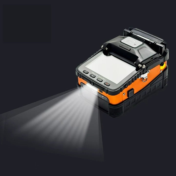 AI-5Pro Fiber Fusion Splicer FTTH GPRS Optical Fiber Welding Machine AC 220V 5-Year Warranty LC/SC Connector HILINK