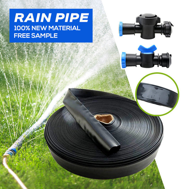 Agricultural Water Irrigation System Rain Pipe Hose Laser Spray Irrigation Pe Plastic Tubes Rain Spray Tape for Farm Garden