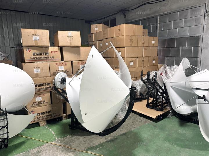 2kw the Archimedes Wind Turbine Generator 12V 24V DC Output for Solar Hybrid System Home Farm Cabin Power Supply