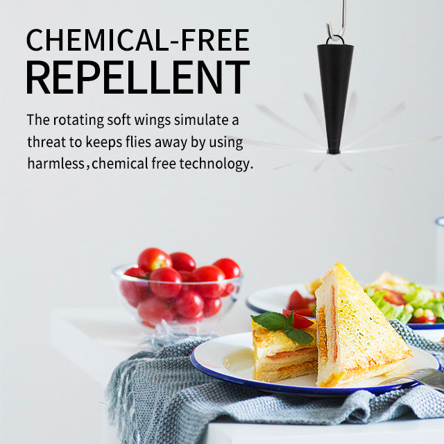 Indoor Eco-Friendly ABS Fly Repellent Trap Anti Mosquito Pest Chaser Fly Batteries Animal Control 20-50 Sqm Coverage