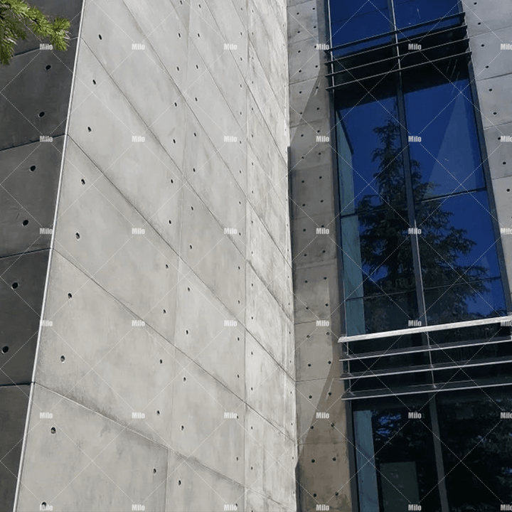 Decorative Concrete Wall Cladding Cement Prefabricated Outdoor Facade Modern Aesthetic Panel Waterproof and Anti-fouling