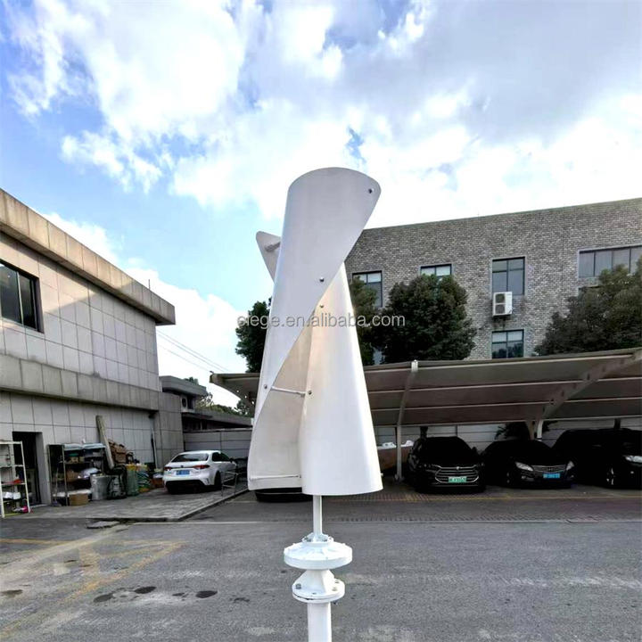 Elege 2000W Protect Environment Permanent Magnet Wind Turbine Generator 24V 48V 96V 220V Hybrid Solar Power System Kit Home
