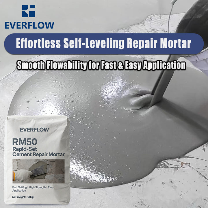 Waygo Cement-Based Repair Mortar for Cracks and Surface Defects in Concrete Structures