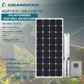 Grandfar 3HP Portable Solar Pump System Deep Well Solar Powered Water Pump for Agriculture Solar Pumps