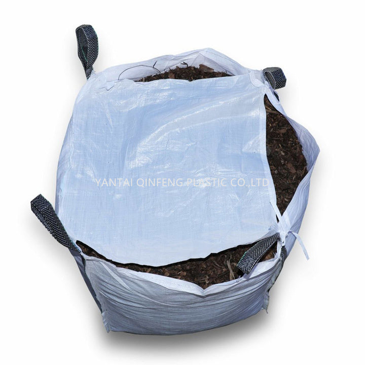 1 Ton Heavy Duty Durable Big Bag for Container Sand Debris Construction Waste Limestone Powder Gravel Copper Ore Packaging