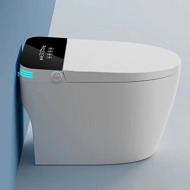 Smart Toilet Modern Auto Sensor Flush One Piece Intelligent Bidet Wc Heating Toilet Bowl Automatic Operation With Remote Control
