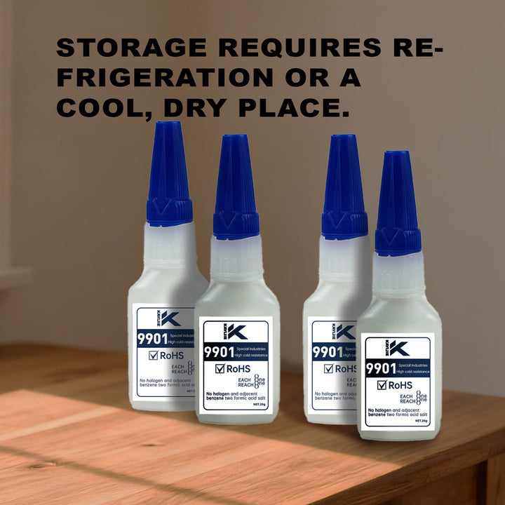 KAYIJIE High Performance Cold Resistant Single Component Transparent Instant Glue, Refrigerator Drawer Special