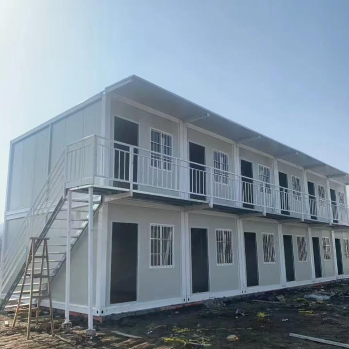 Ready-to-Use Prefab Home Fast-Installation Container House Detachable Design Quick Assembly Made Sandwich Panel Material Gym Use