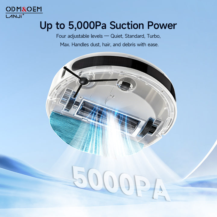 RC400B Smart Home Wet Dry Robot Vacuum Cleaner Li-Ion Battery Powered Automatic Aspirator Mop Sweeping Cleaning Sonic Hotel