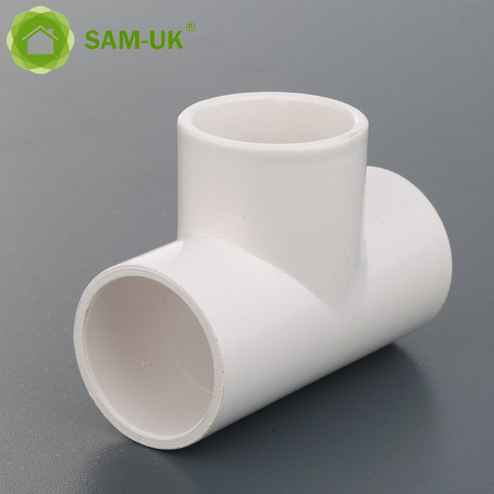 Wholesale Sales of Tee Pipe Fittings by Chinese Suppliers Tee Pvc Water Pipe Fitting Plumbing