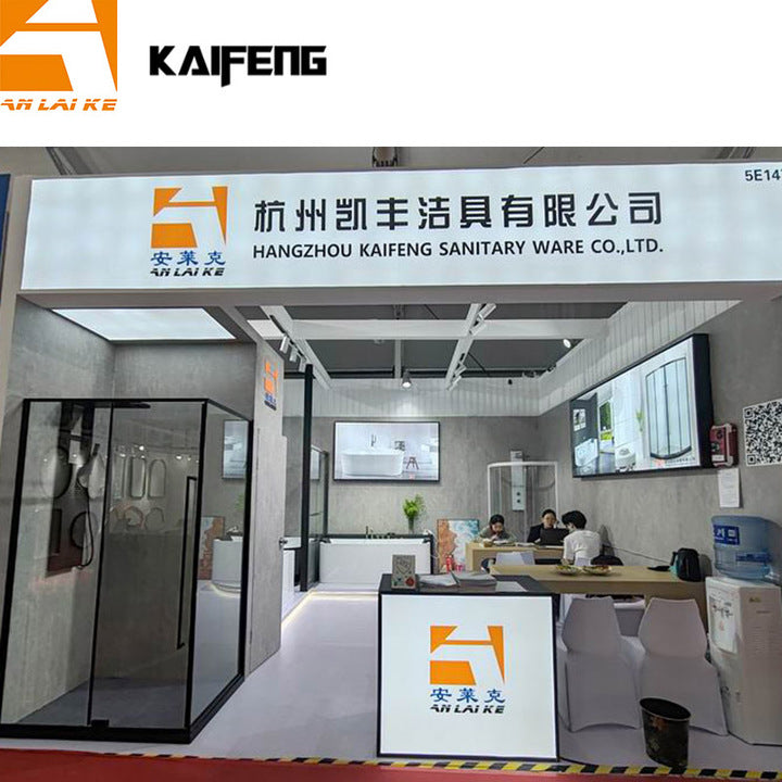 Cheap Square Bathroom Shower Cubicle KF-2301B Tempered Glass Shower Enclosure with Base Sliding Door Aluminium Alloy Frame