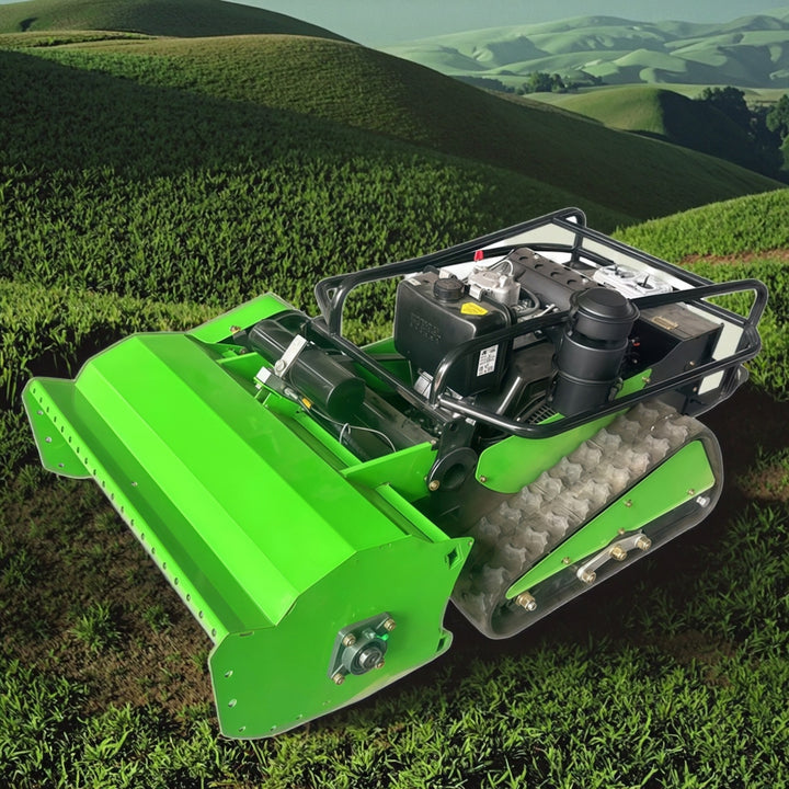 Hot Sale 500mm 800mm 1000mm Robotic Lawnmower for Household Farms Alfalfa Mower Gas Lawn Mower Self Propelled Soil Mower