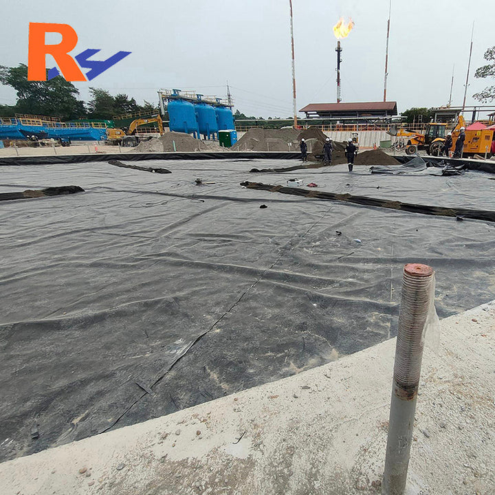 Biogas Storage Delivery and Treatment System Anaerobic Digester tank in Ground Biogas Reactor Geomembrane for Palm Oil Mills