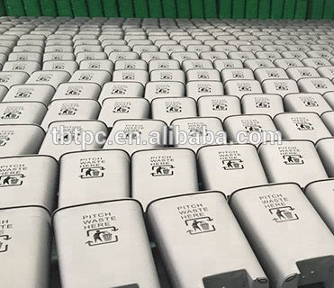 Customized Logo 20L Plastic Kitchen Waste Bin with Pedal