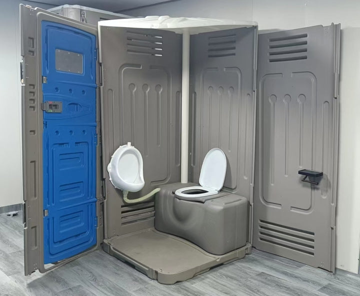 Mobile HDPE Composting Portable Toilets Prefabricated Cabin WCs for Construction Movable Chemical Toilets for Sale