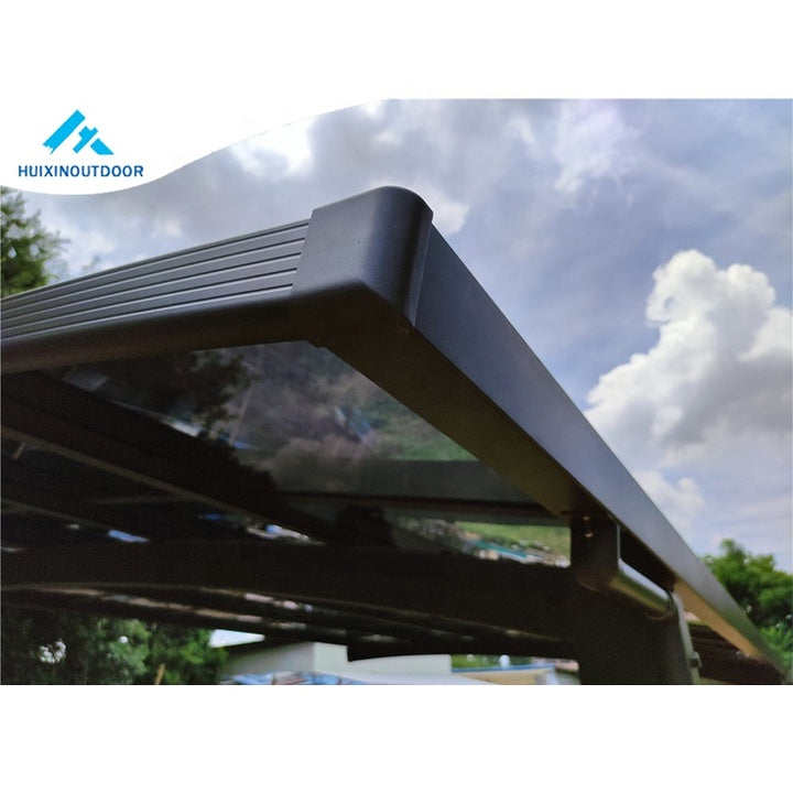 Weather Resistant Outdoor Roof Car Parking Shed Canopy Polycarbonate Car Shelter Aluminium Metal Carport