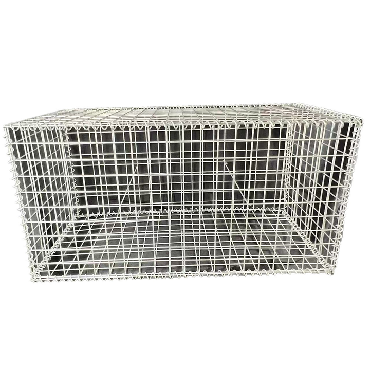 Welded Gabion Box Galvanized Iron Retaining Wall, Used to Protect the Welded Gabion Mesh From Flooding