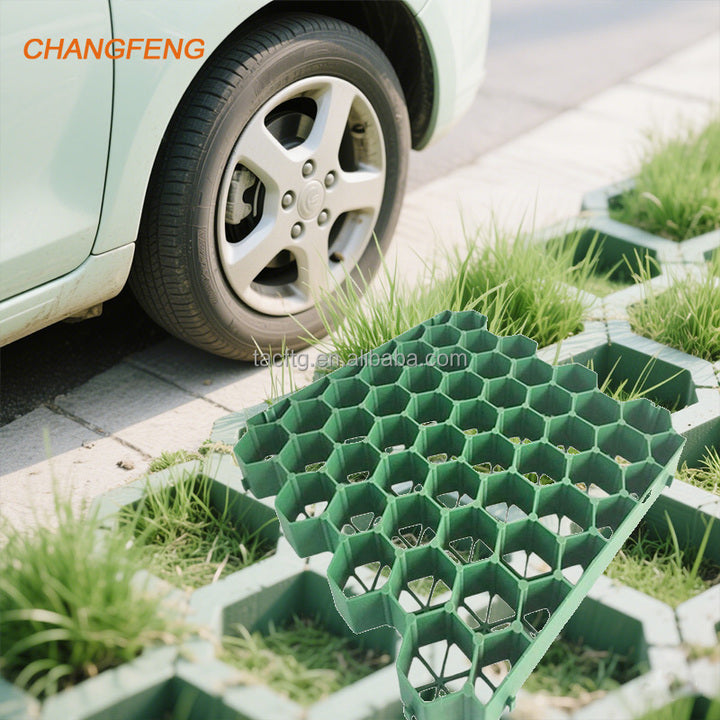Plastic Grass Pavers Grid for Parking Lot Fire Exit Greening Concrete for Horse Paddock Slab Gravel Soil Stabilizer Driveway