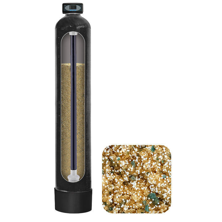 Ion Exchange Water Softening Whole House Water Softener and Filter System Hard Water Softener System for Home
