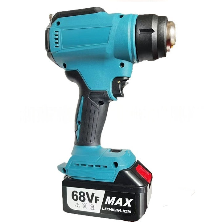 Industrial High Power Handheld Cordless Hot Air Gun with Digital Temperature Control Lithium Battery 300W Plastic Heating