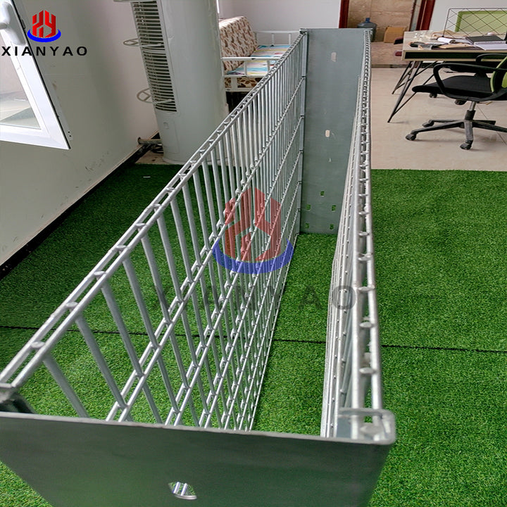 China Factory Customized Zinc-coated/ Black Pvc Coated Gabion Wire Idea Yard Gabion for Backyard