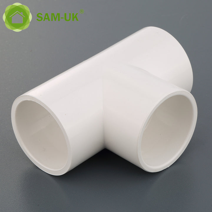 Wholesale Sales of Tee Pipe Fittings by Chinese Suppliers Tee Pvc Water Pipe Fitting Plumbing