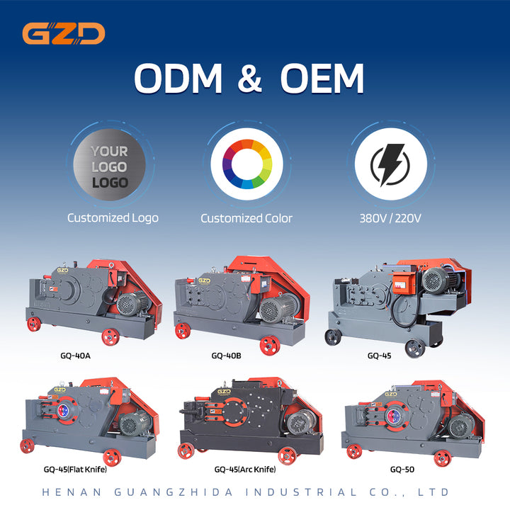 Professional Electric Rebar Cutting Machine Factory Price Steel Bar Cutter for Large Projects