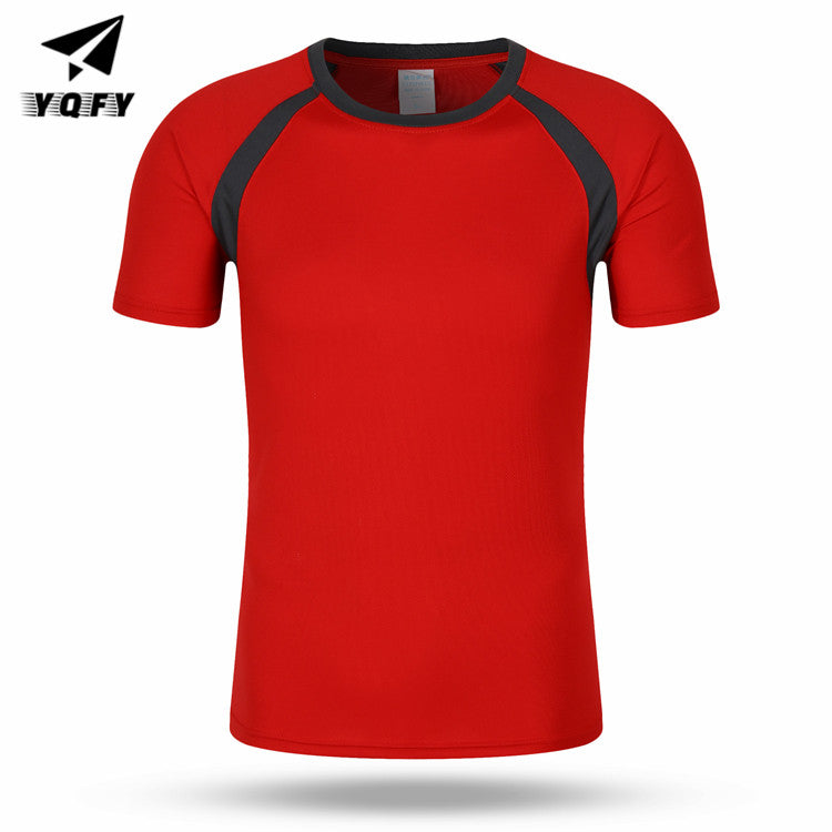 wholesales t shirt gym men t shirt running quick dry custom logo