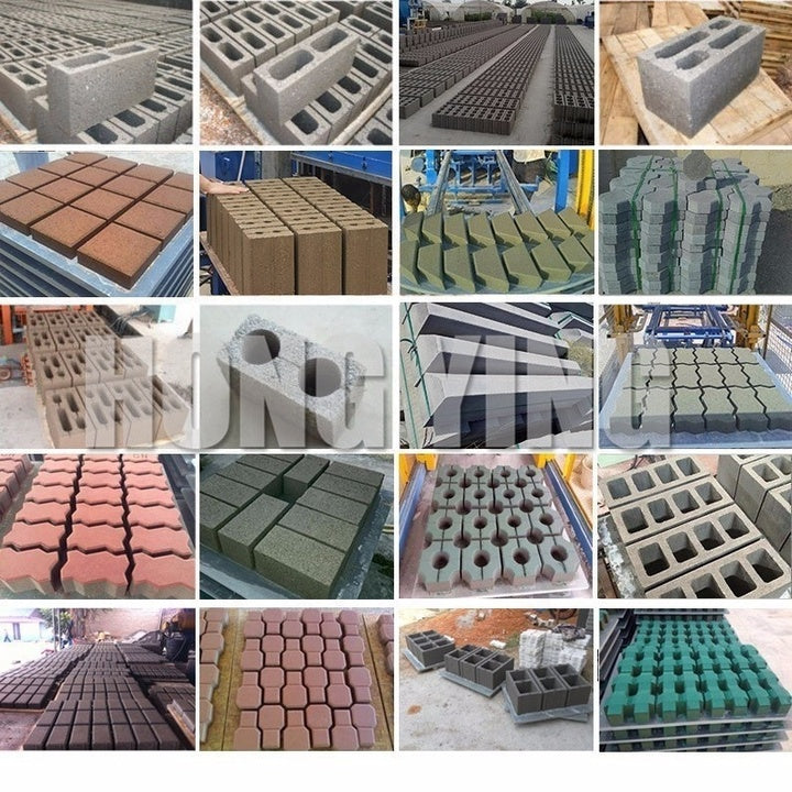 Brick Making Machinery Big Construction Machinery Adoquines Manufacture Cement Brick Making Machine