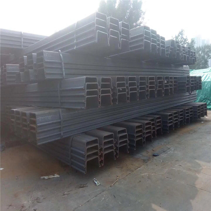 High Quality Durable Retaining Walls Steel Sheet Pile for Concrete Reinforcement Roofing & Floor Applications Carbon Steel Stock