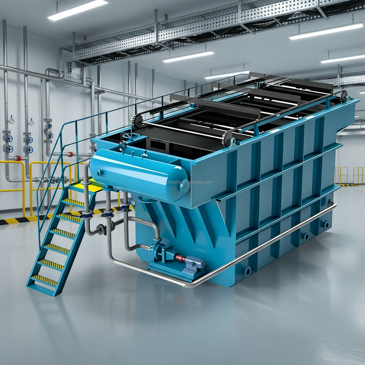 Skid Mounted Biological Purification System for Poultry House Farm Biological Sewage Treatment Plant Daf Unit