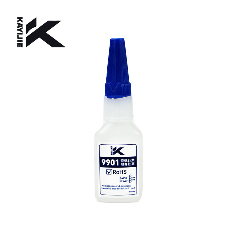 KAYIJIE High Performance Cold Resistant Single Component Transparent Instant Glue, Refrigerator Drawer Special