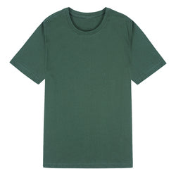 HIC Custom 170G 100% Cotton Printing Logo Tee Shirts Blank Embroidery Unisex Anti-wrin Base Layer Fitness T Shirts