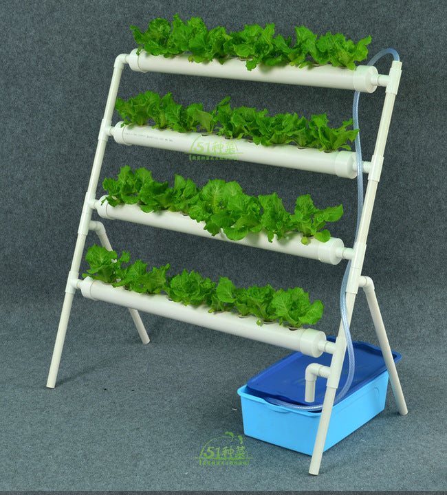 Home Indoor Soilless Vegetable Hydroponic Tower Growing Syatem 108 Plant Holes Smart Aeroponics Tower Planting Rack