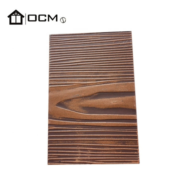 High Performance Exterior Siding Outdoor Fiber Cement Board Wood Grain Cement Siding
