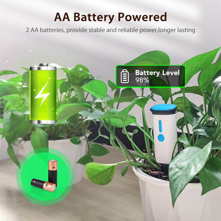 Neo Smart Indoor Irrigation Device Modern Plastic WiFi Temperature & Humidity Sensor Smart Soil Detector for Potted Plants