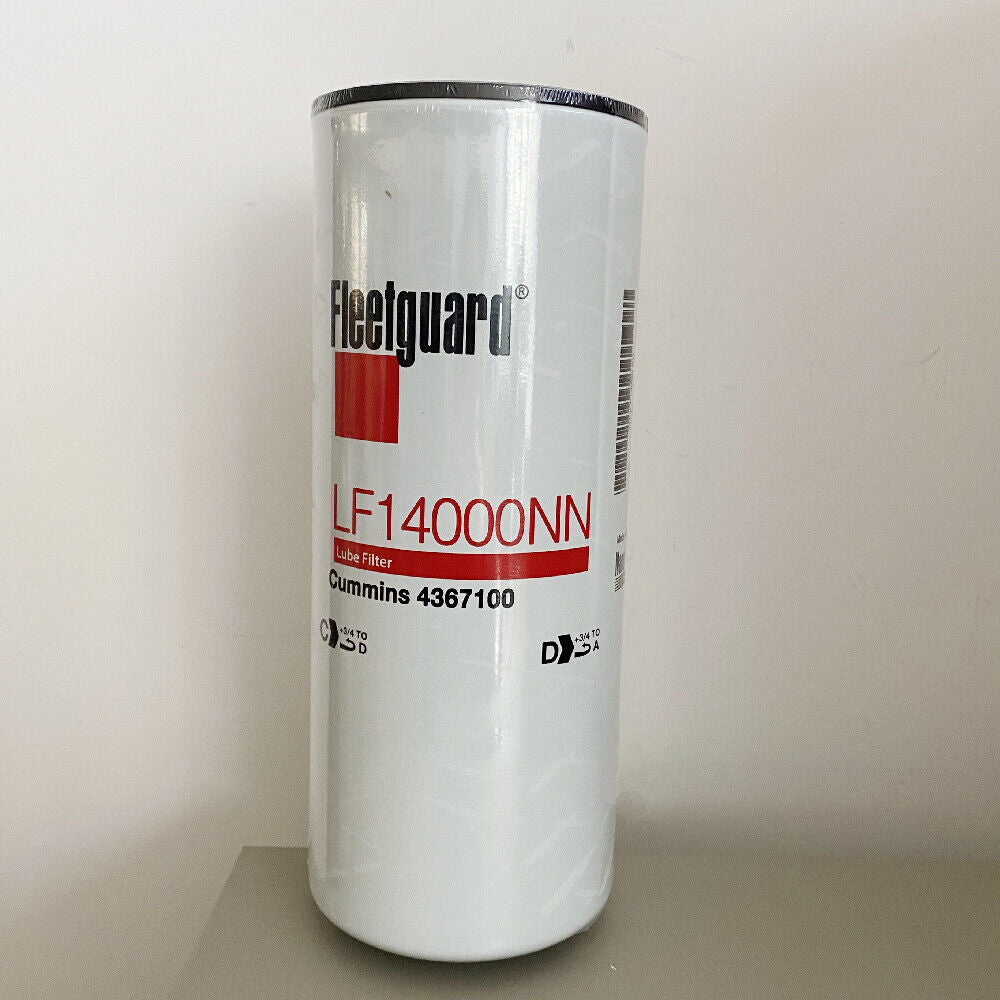 Original Fleetguard Oil Filter LF14000 LF14000NN Cummins Engine M11 ISM11 QSK19 Spare Parts