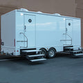 Luxury VIP Restroom Trailer with LED Lighting and Premium Amenities