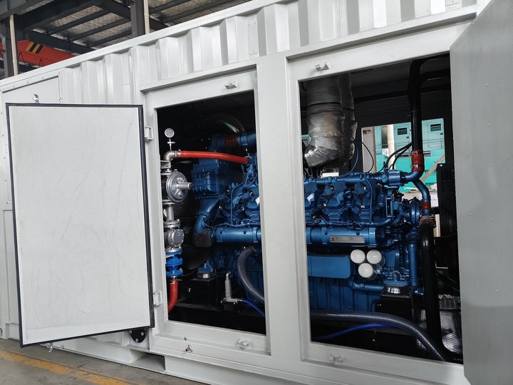 Stable Output Natural Gas Generator 500kW 600kW 650kW 700kW 800kW Gas Generator Container Silent Type