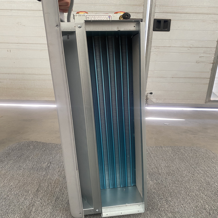 Luxury Horizontal Concealed Ducted Fan Coil Unit 2 Pipe 4 Pipe Hydronic Water Cooling Heating FCU HVAC System