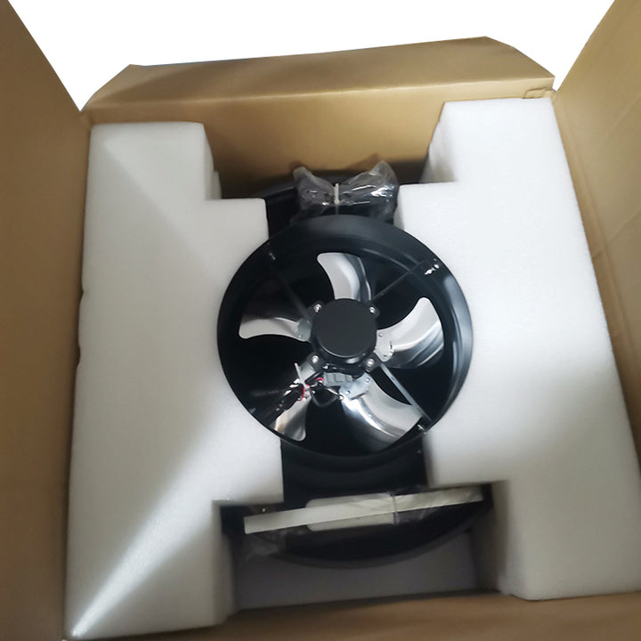40W 12 Inch Smart Solar Attic Axial Roof Exhaust Fan Eco-Friendly DC Ventilation Heat Extractor Customizable Household Outdoor