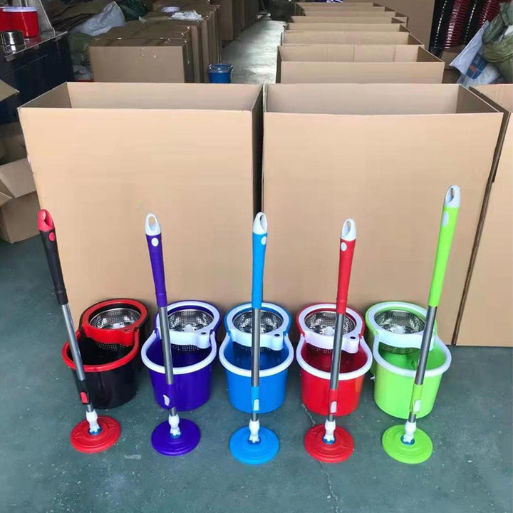 Household Product Mop Bucket Mops Cleaning Floor Twist Mop With Spin Bucket
